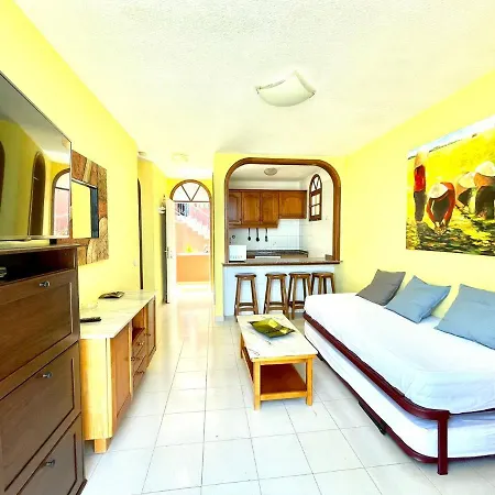 Apartamento Con Free Wifi En Zonas Comunes, Piscina Compartida Y Vista, Tenerife Costa Adeje (Tenerife)