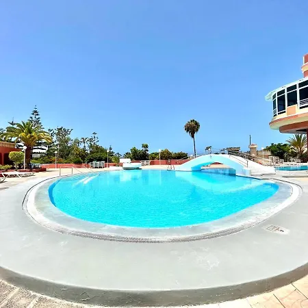 Apartamento Con Free Wifi En Zonas Comunes, Piscina Compartida Y Vista, Tenerife Appartement Costa Adeje (Tenerife)