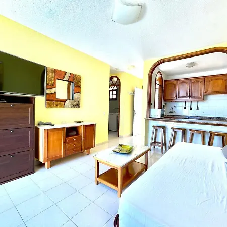 Apartamento Con Free Wifi En Zonas Comunes, Piscina Compartida Y Vista, Tenerife