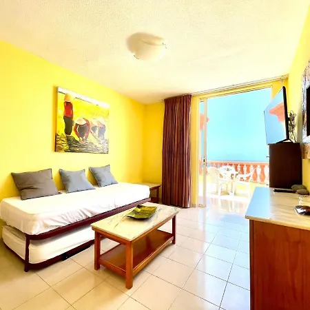 Apartamento Con Free Wifi En Zonas Comunes, Piscina Compartida Y Vista, Tenerife Costa Adeje (Tenerife)