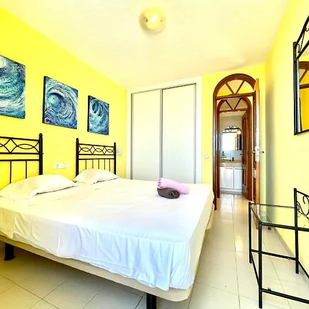 Apartamento Con Free Wifi En Zonas Comunes, Piscina Compartida Y Vista, Tenerife Costa Adeje (Tenerife)