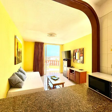 Apartamento Con Free Wifi En Zonas Comunes, Piscina Compartida Y Vista, Tenerife Appartement
